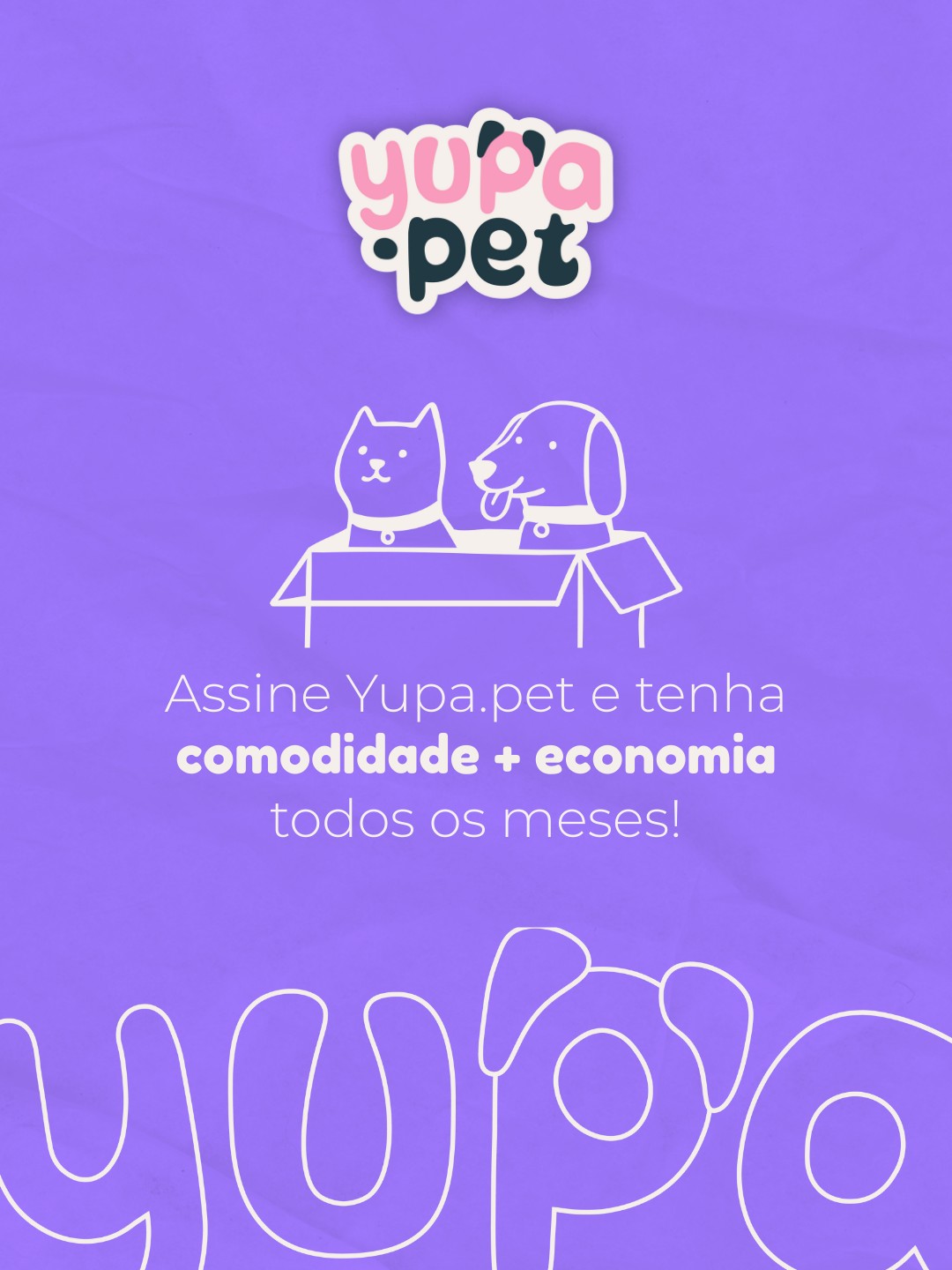 Pet feliz em casa
